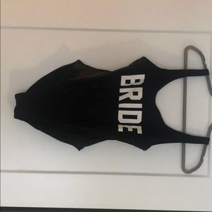 BRIDE one piece swimsuit - Black